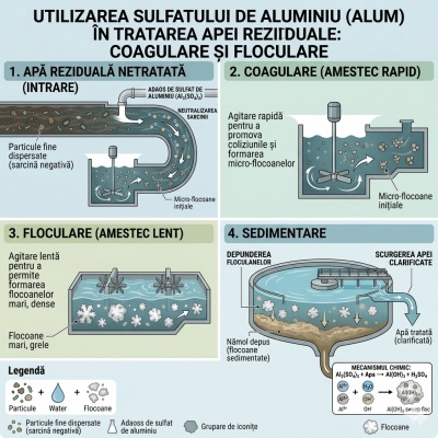 Poza produs Sulfat de aluminiu
