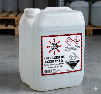 Poza produs Hipoclorit de sodiu concentrat sol. 12.5%